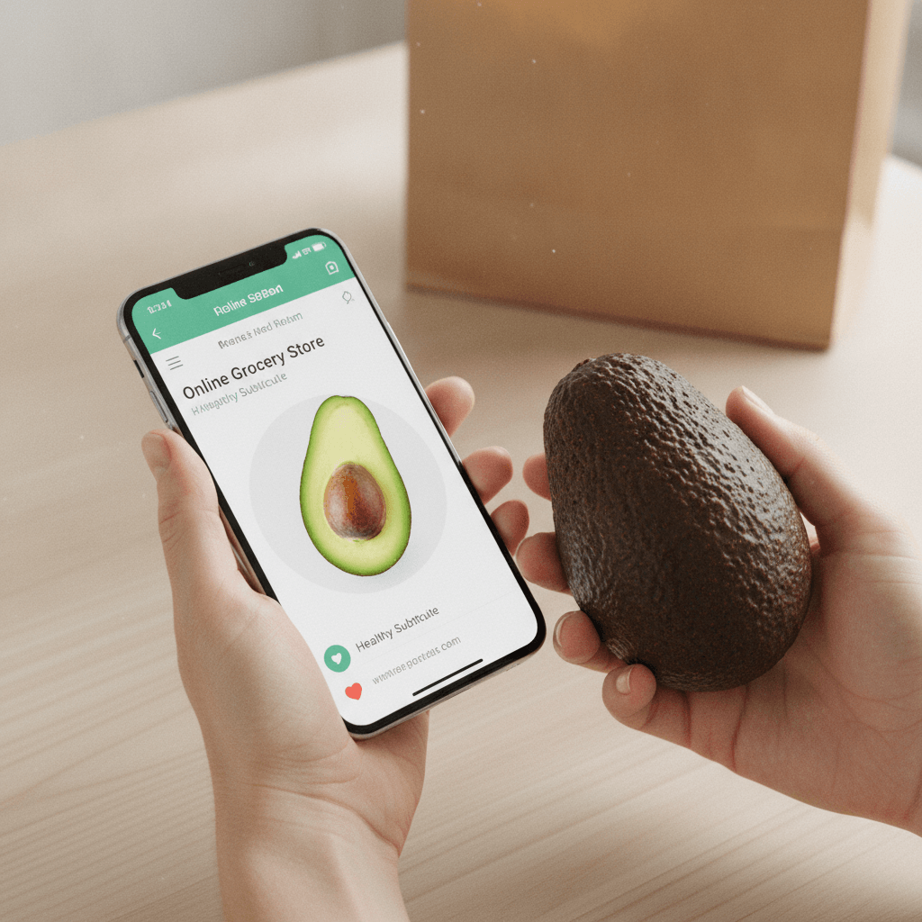 Efecto de las recomendaciones de sustitución de alimentos en la calidad saludable y la huella de carbono de las compras de comestibles en una tienda en línea naturalista: un ensayo aleatorizado paralelo