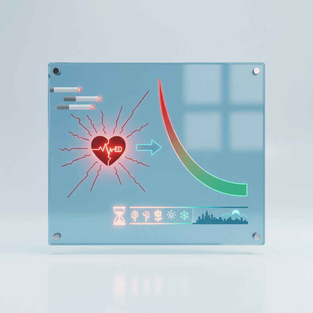 Asociación entre el estado de consumo de cigarrillos, la intensidad y la duración desde el cese con la incidencia a largo plazo de nueve desenlaces cardiovasculares y de mortalidad: La Colaboración entre Cohortes (CCC)