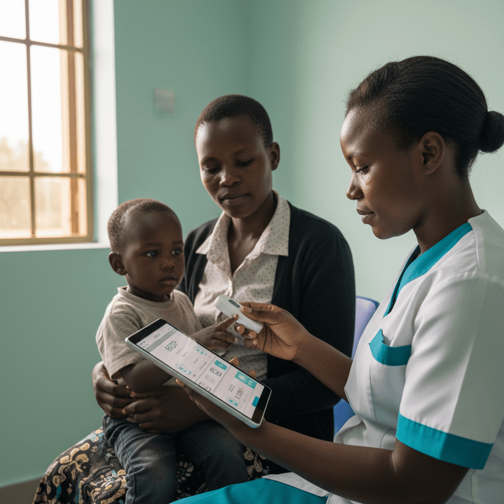 Eficacia de un algoritmo digital de apoyo a la decisión clínica para guiar la prescripción de antibióticos en la atención ambulatoria pediátrica en Ruanda: un ensayo controlado pragmático por conglomerados no aleatorizado